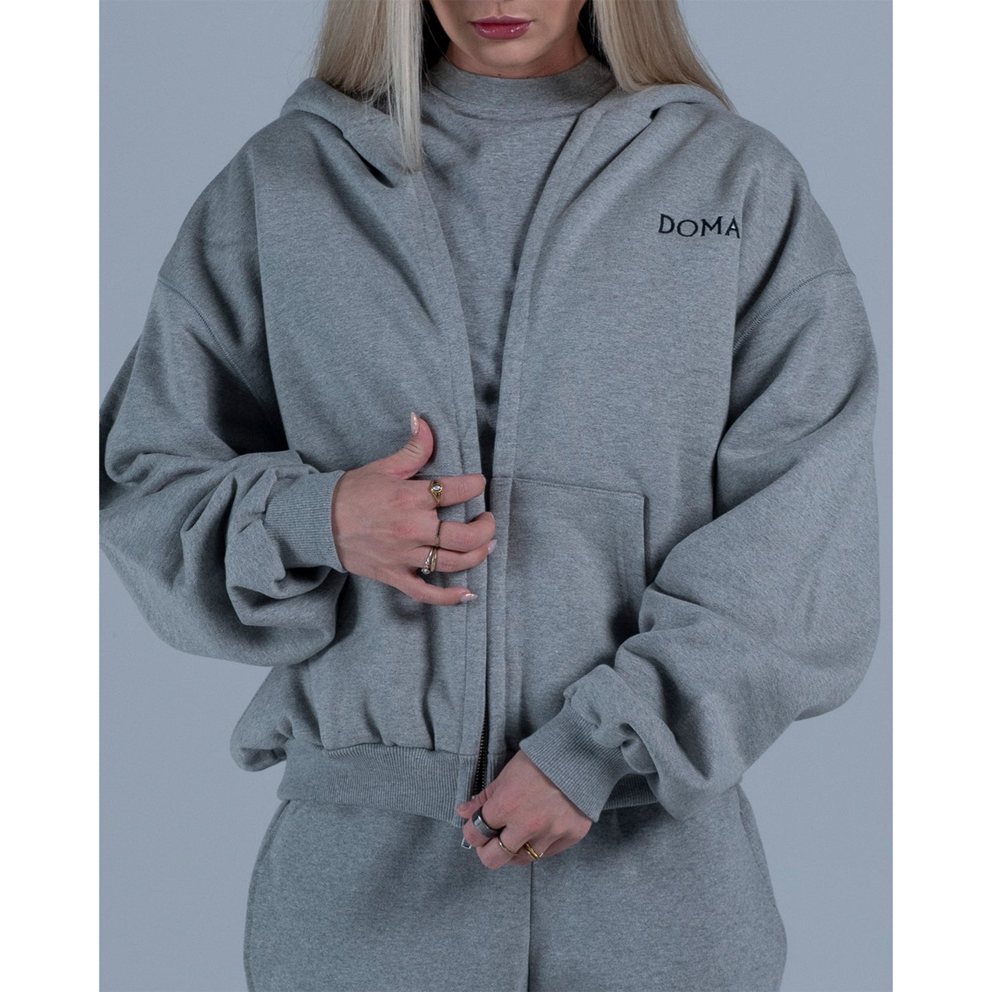 CLASSIC ULTRA HEAVY ZIP GREY