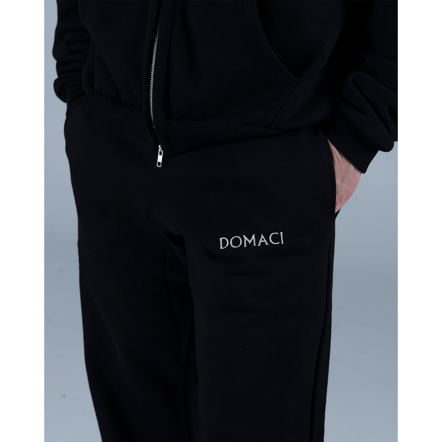 CLASSIC ULTRA HEAVY BLACK SWEATPANTS