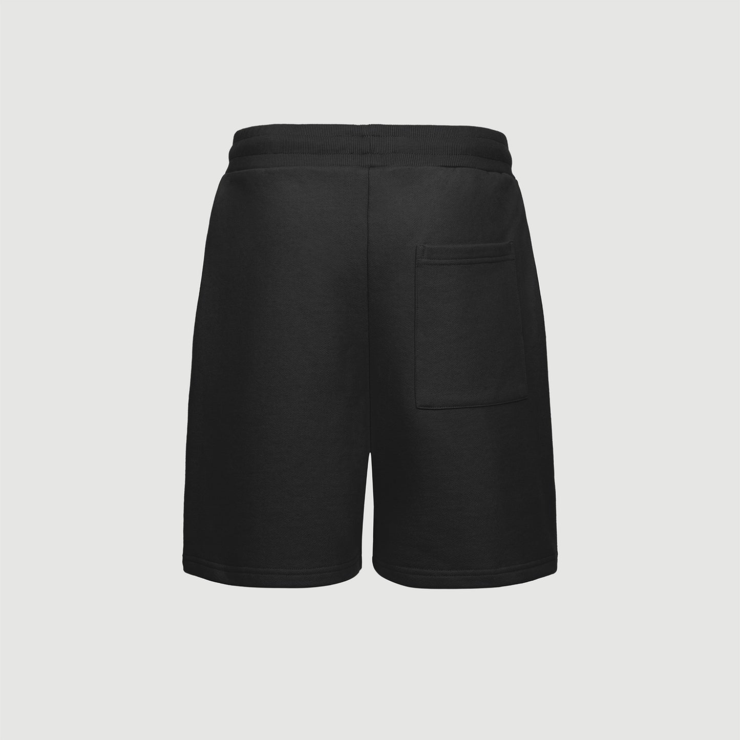 CLASSIC BLACK COTTON SHORTS