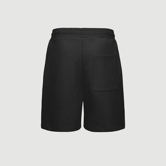CLASSIC BLACK COTTON SHORTS