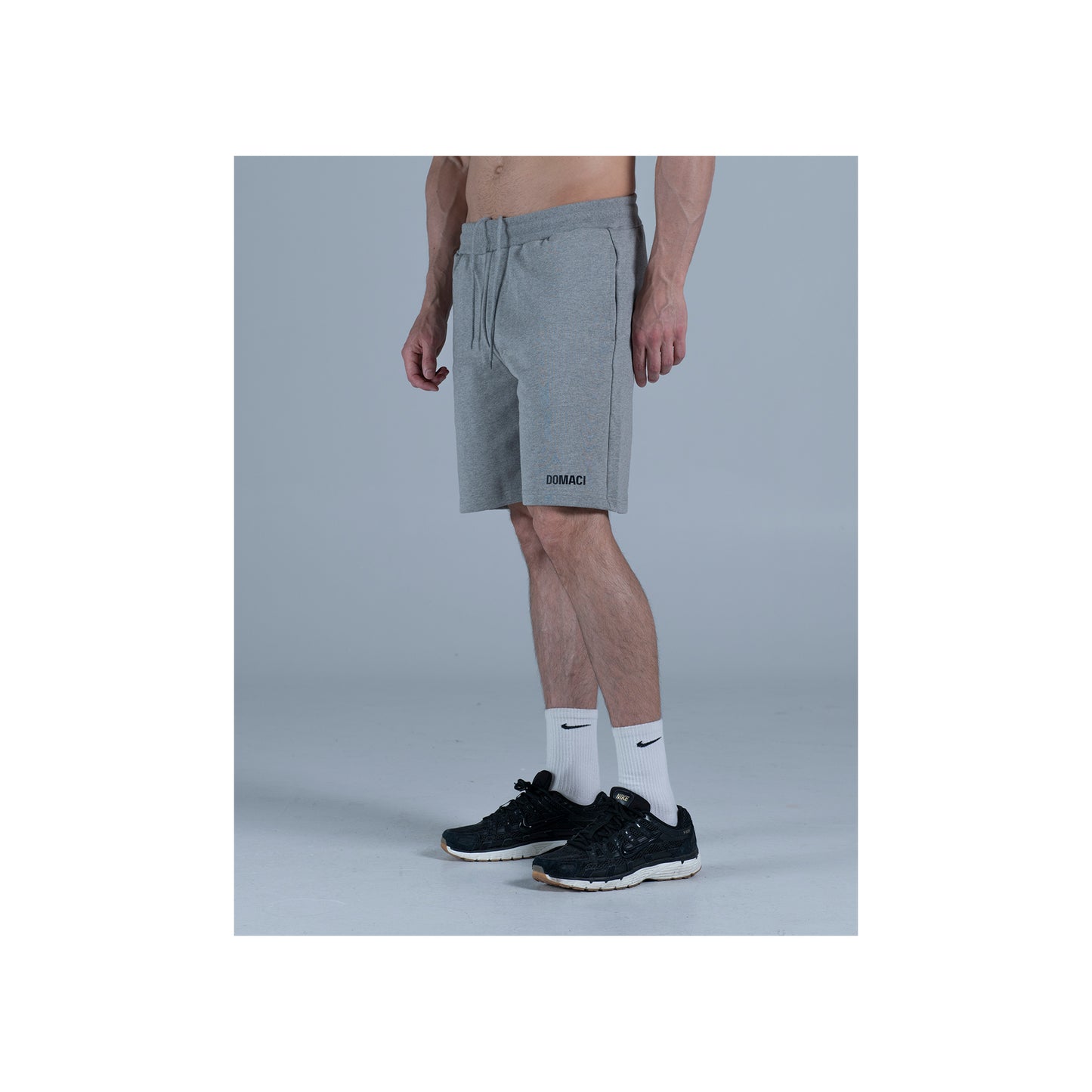 CLASSIC GREY COTTON SHORTS
