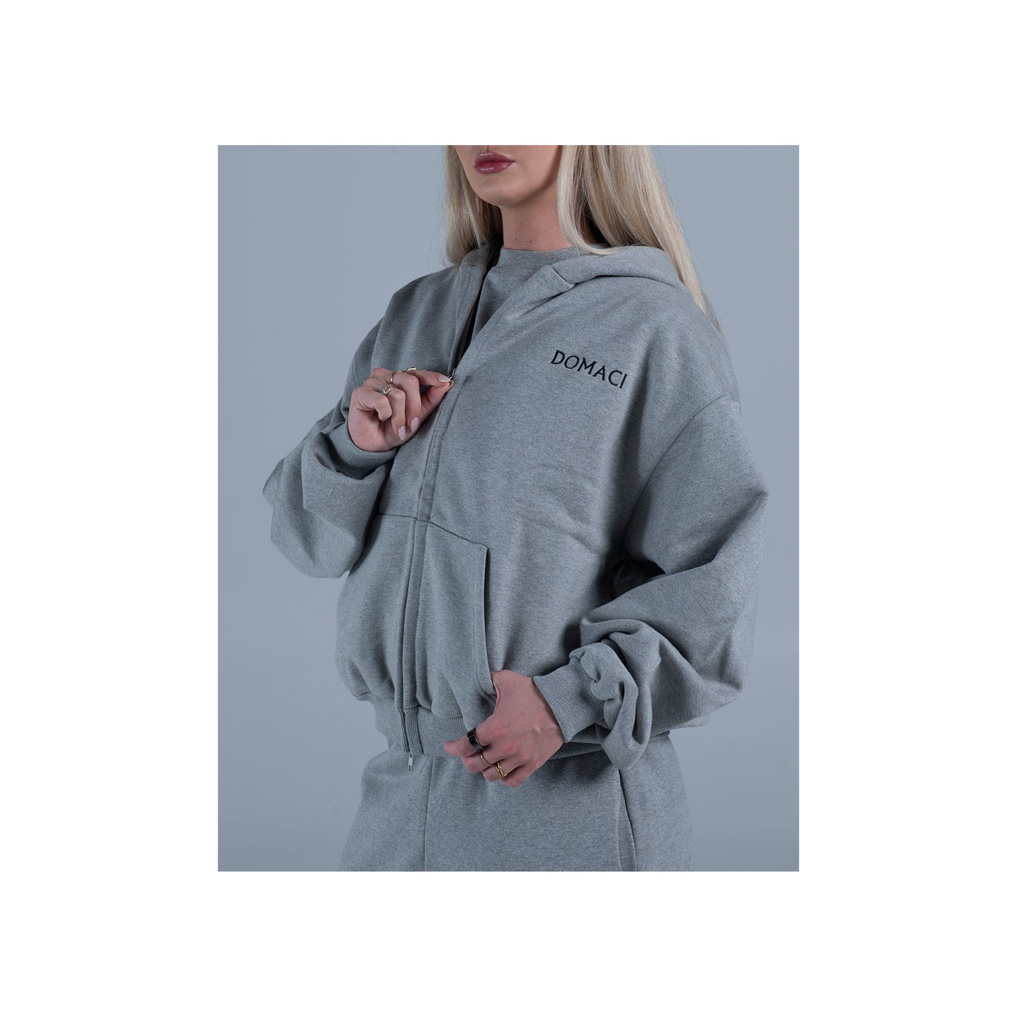 CLASSIC ULTRA HEAVY ZIP GREY